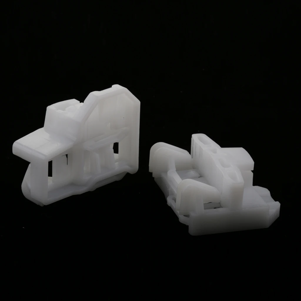 2pcs Car Window Regulator Clips Front Left & Right for VW Passat B5 96-05