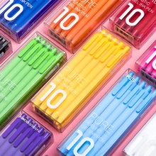 10 шт./компл. Xiao mi Pen mi jia Kaco цветная ручка 0,5 мм mi Kaco Core прочная ручка для подписи заправлять черными чернилами+ Kaco Refills