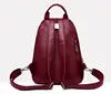 SMOOZA 2022 Women Leather Backpacks Vintage Female Shoulder Bag Sac a Dos Travel Ladies Bagpack Mochilas School Bags For Girls ► Photo 3/6