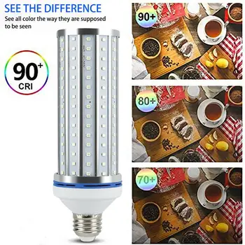 

2020 Newest 60W UV Germicidal Lamp UVC LED Light Bulb E26 E27 Base Ozone Free UVC Ultraviolet Corn Bulb Disinfection Sterilizer