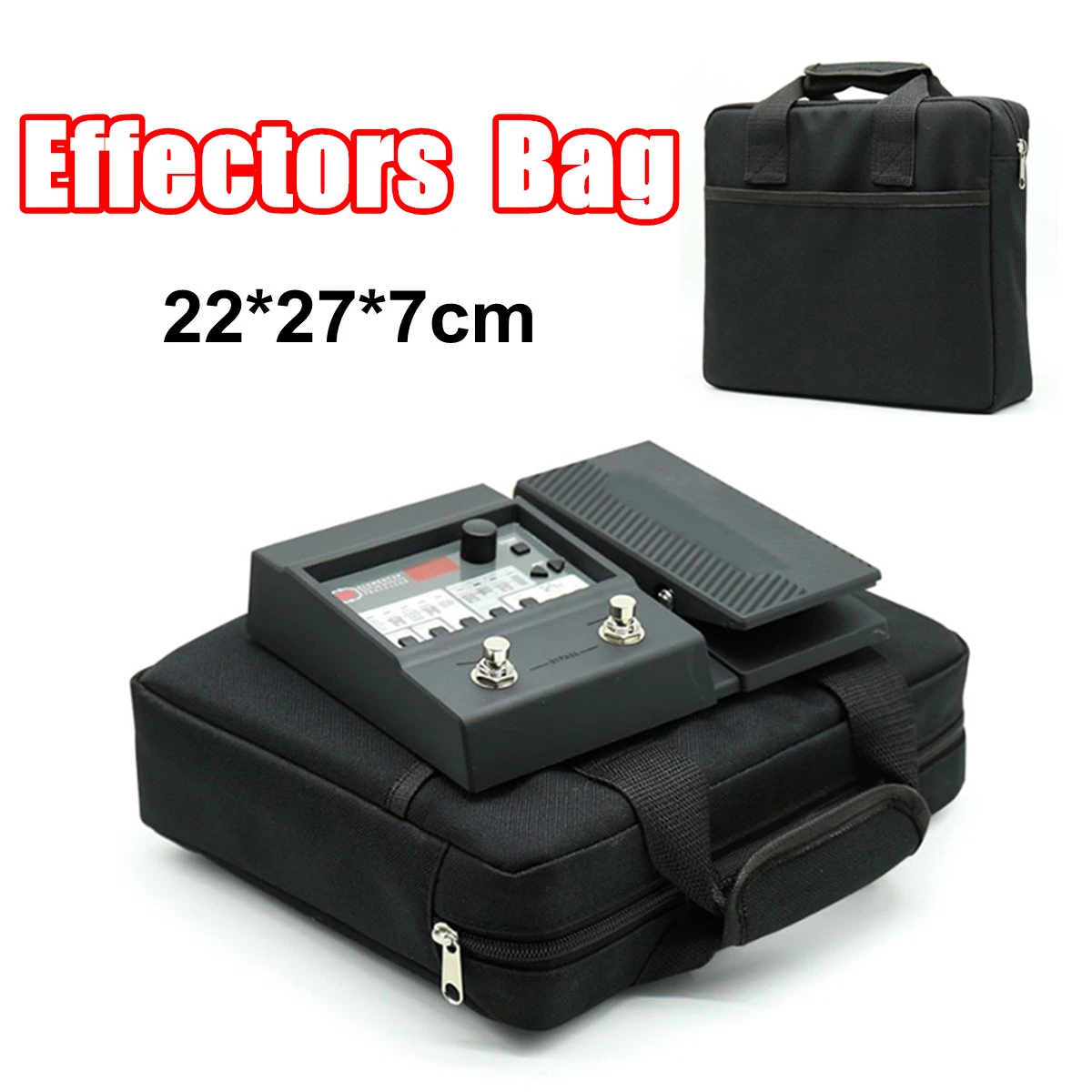 Pedal de efectos de guitarra pequeño portátil, bolsa de estuche de impermeable, piezas bolso|Partes y accesorios de guitarras| - AliExpress