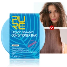 Увлажняющий портативный кондиционер с морскими водорослями для путешествий, естественный рост, ремонт бара, поврежденный шампунь, мыло, твердый уход за волосами ручной работы