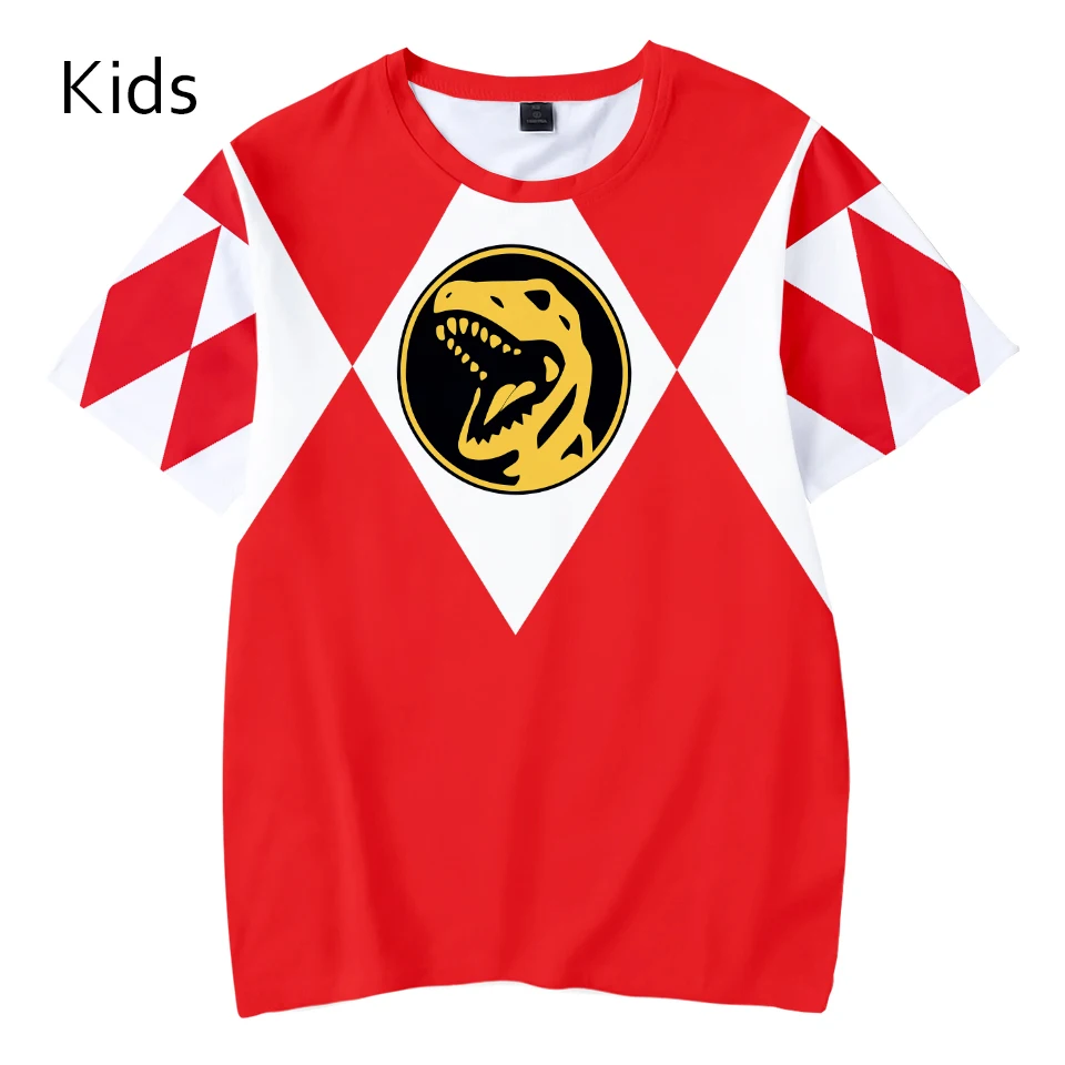 red power ranger shirt