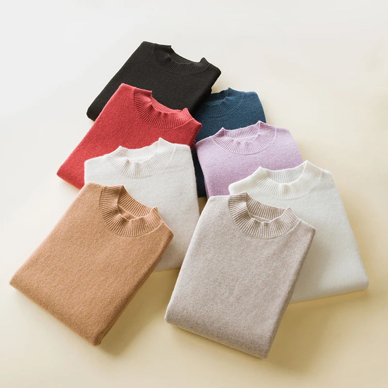 2020 Brand New Designer  O- Neck Candy Colors