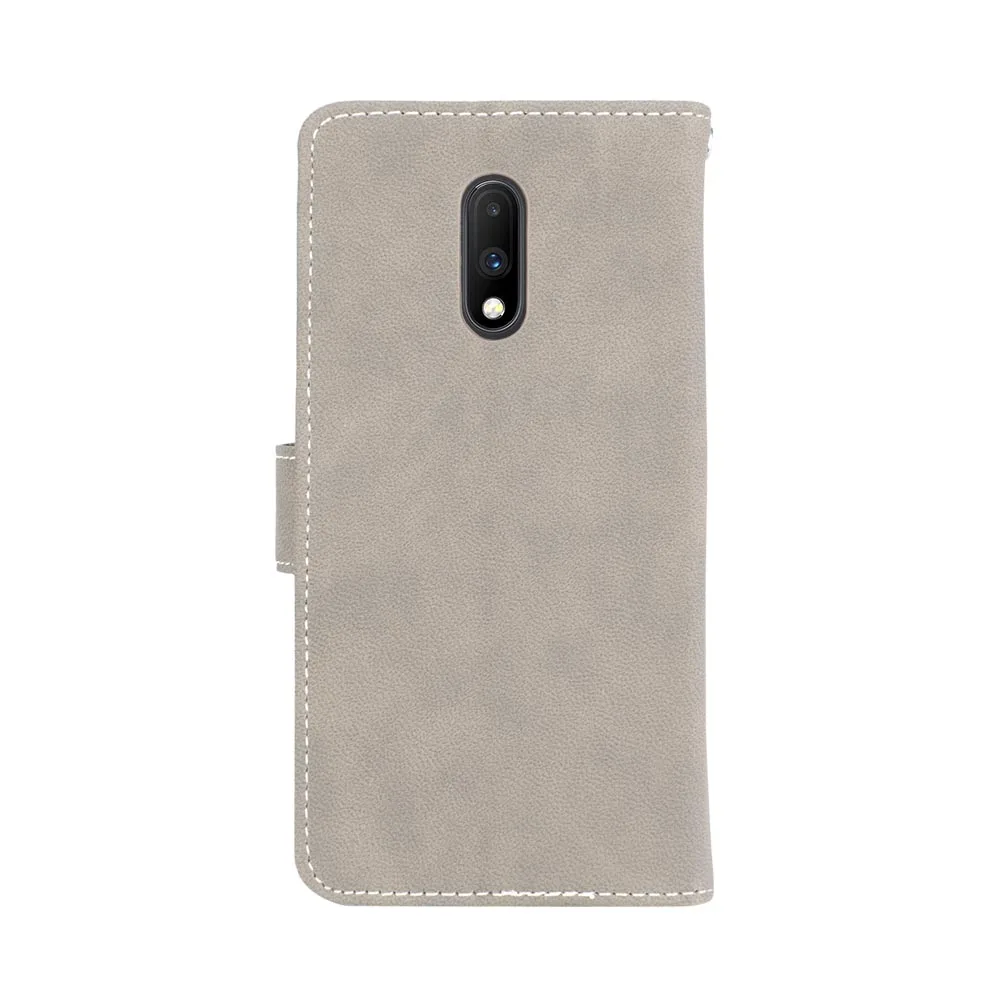 Top 100pcs/lot Vintage Scrub 3 card flip wallet leather cover case for One plus 5 5T 6 7 7 Pro Oneplus 5 5 T 6 7 7 Pro shell 43