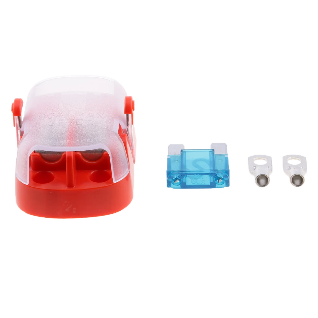 Car Subway Bus Auto Automotive Maxi 80A 32V Blade Fuse Box Block Holder