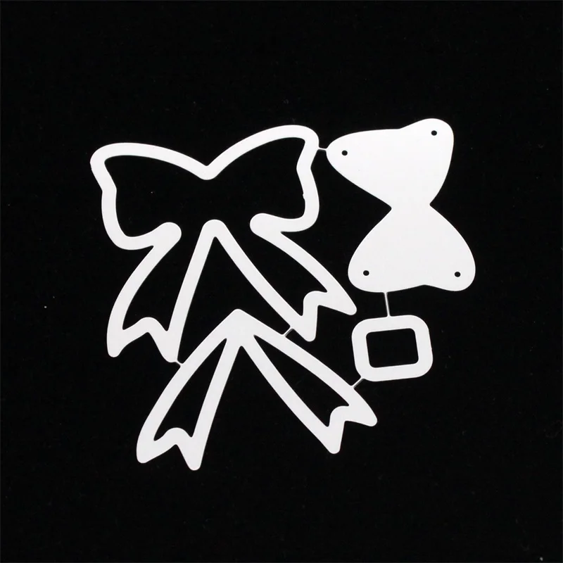 KSCRAFT Layering Bows Metal Cutting Dies Stencils for DIY Scrapbooking Decorative Embossing DIY Paper Card