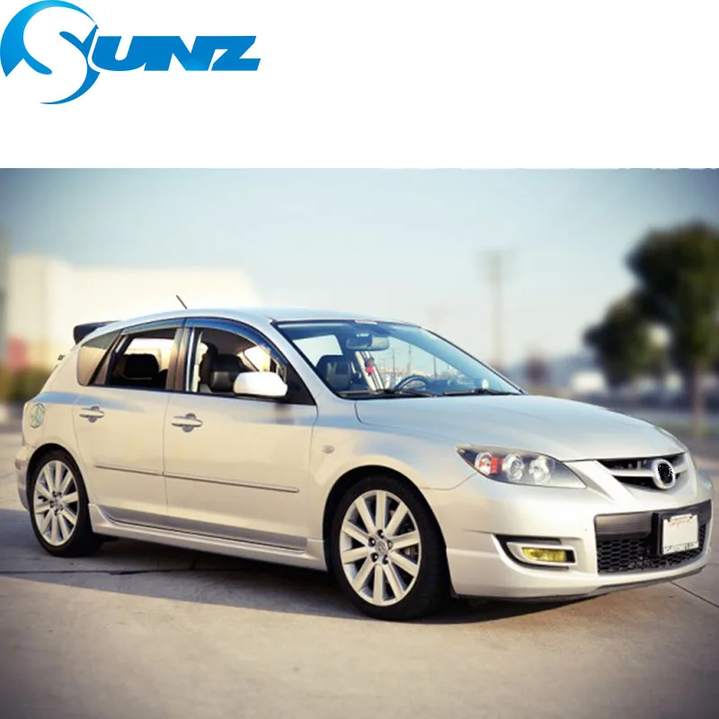 Дефлекторы бокового окна для Mazda 3 2008 2009 2010 2011 хэтчбек, защита для двери, защита от дождя, аксессуары для автомобиля, Стайлинг SUNZ