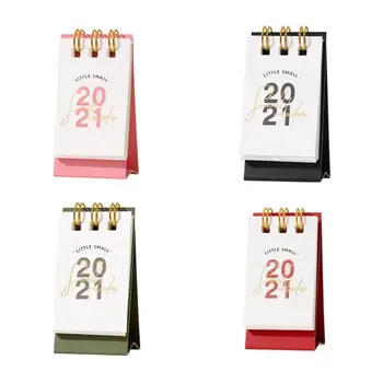 

Coil Calendar Paper 4 Designs Vintage Retro Notepad Laptop Diary Writing Points Cycle Down Portable Note One Month Calendar