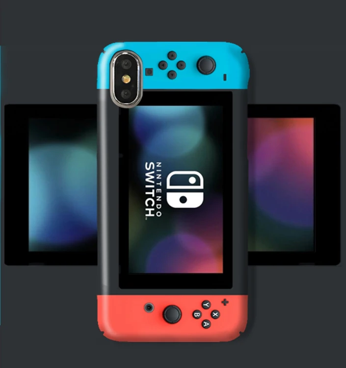Геймпад игровой автомат переключатель карманные монстры Eevee чехол для iPhone X XS Max Xr