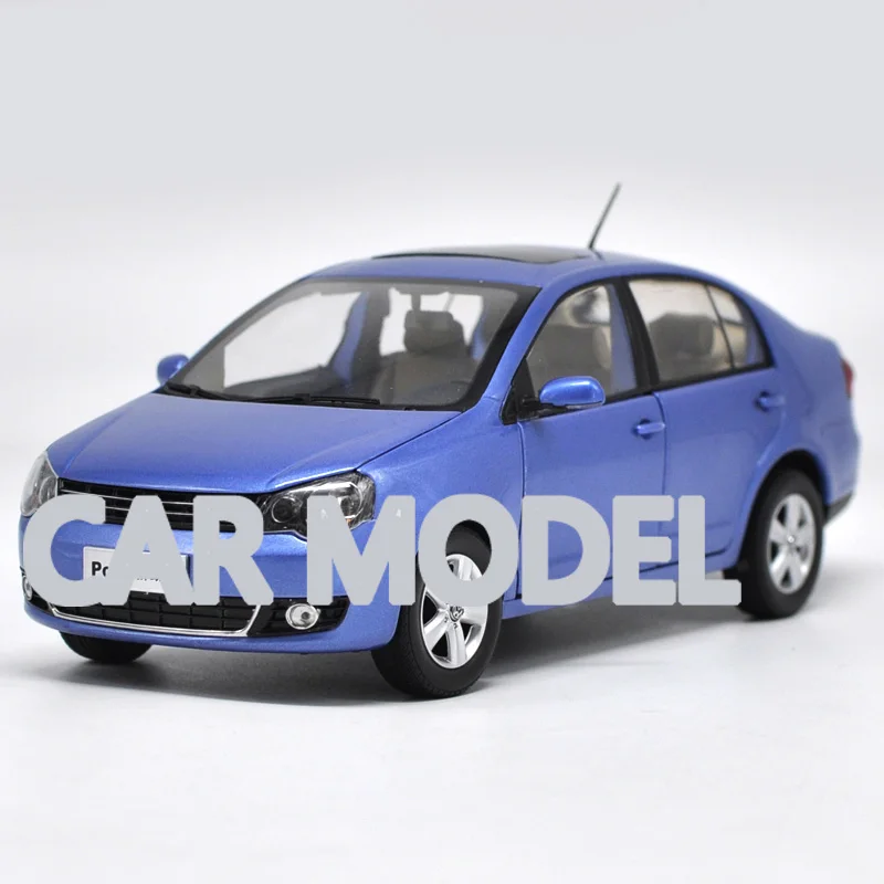 1:18 Масштаб сплава игрушечные транспортные средства VW P0L0 jinqu модель автомобиля Детские игрушечные машинки авторизованный игрушки для детей - Цвет: Синий