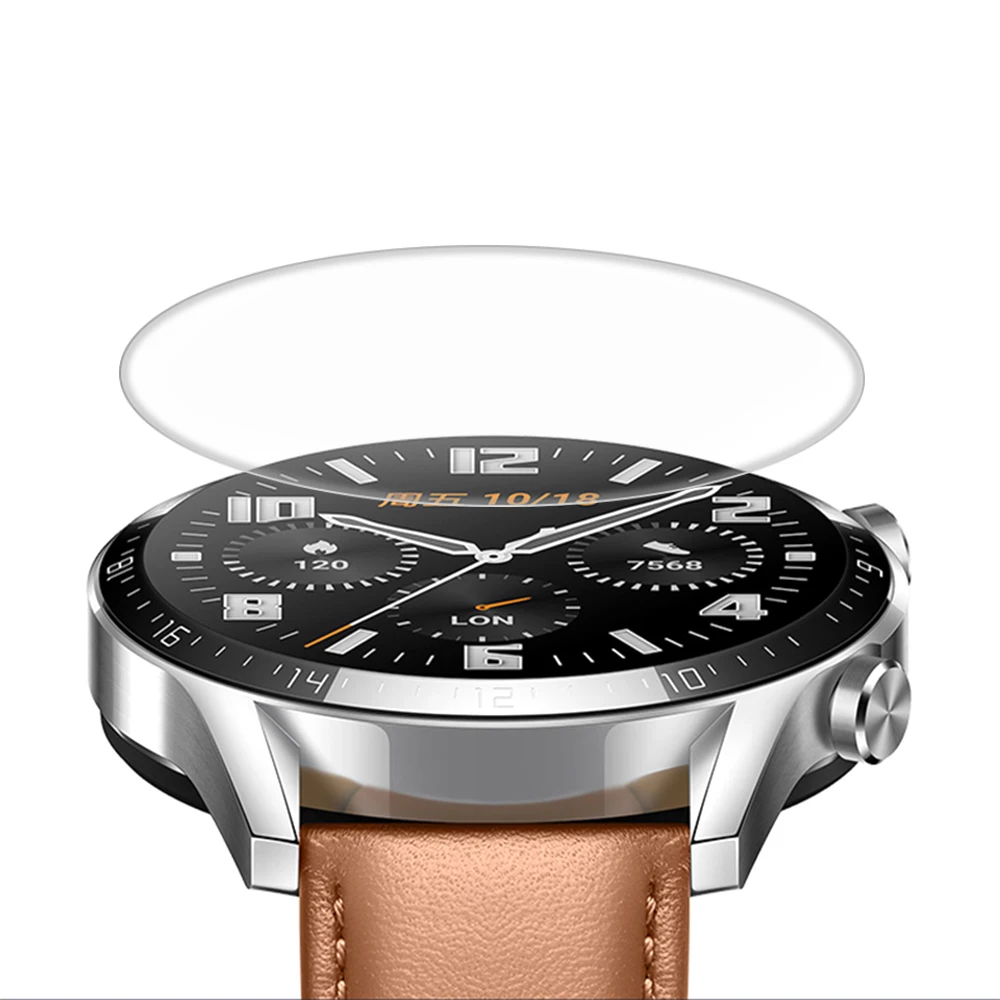 3 шт./лот Защитное стекло для Huawei Watch Gt 2 46 мм мягкая термополиуретановая пленка