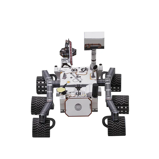 Space Mars Rover Curiosity Origami Art Folding Handmade 3D Paper Model Sci-Fi Papercraft DIY Teens Adult Craft Toys ZX-006 2