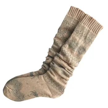 

Women Winter Soft Long Stocking Christmas Thigh High Stockings Knit Over Knee Stocking