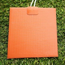 1* грелка 12 В 12 Вт силиконовая грелка для принтера нагревательный коврик с подогревом 100*120 мм Прочный