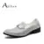 AGSan White Men Wedding Shoes Diamond Fashion Dress Shoes Luxury Brand Мужские мокасины Bling Party Shoes 38-48 Мокасины Slipon Shoes