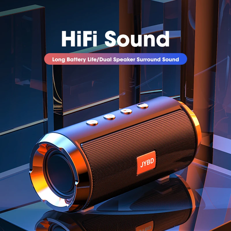 Bluetooth Speakers Sound-Box Powerful Stereo Ipx7 Waterproof Home Theater Full-Range