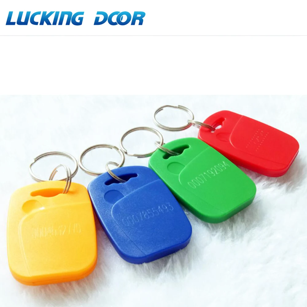 100 pieces 125khz ID Key Keyfob EM ID Proximity Card Door Access Control Accessory RFID Key Fob