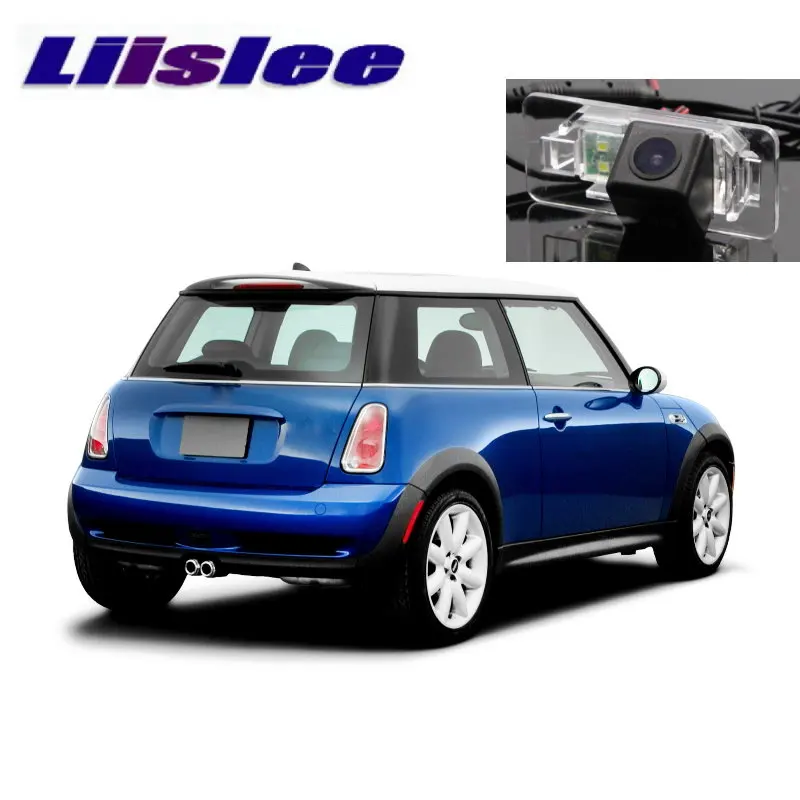 LiisLee Автомобильная камера заднего вида для Mini Cooper R50 R52 R53 R56 Countryman Clubman ночного видения, специальная камера заднего вида