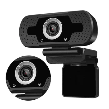 

1pc Camera Notebook Computer 1080P Professional Live Teaching Microphone Monitoring Camera HD Camera Webcam
