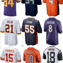 Мужской трикотаж A.J. Зеленый 18 Рэнди Мосс 84 Бобби Вагнер 54 чехол Keenum 4 Шон Тэйлор 21 Брэдли Chubb 55 Ламар Джексон 8 Патрик