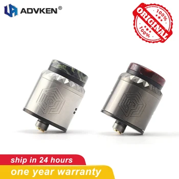 

Original Advken Artha V2 RDA Tank 510 thread mid-airflow 810 resin PEI Drip tip electronic cigarettes vaper atomizer