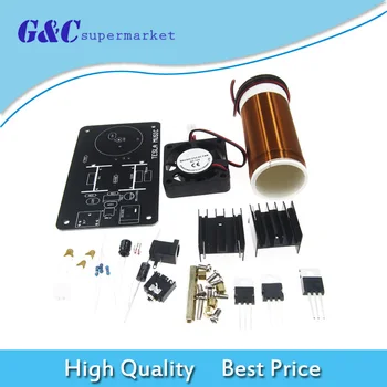 

20W Mini Music Tesla Coil Plasma Speaker Transmission DIY Kits DC 15-24V diy electronics