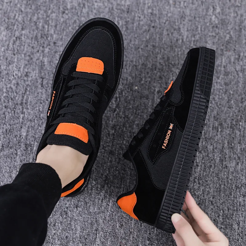 

M- Explosion models hot lace-up shoes students trend new breathable lightweight wear-resistant casual wild men's shoes