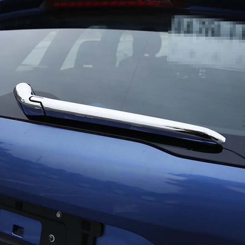 

ABS Chrome For Volvo XC60 2018 2019 car rear Wiper decoration strip Cover Trim auto accessories car styling 2pcs