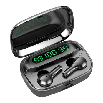 

R3 TWS Bluetooth Earphone Wireless Binaural Three Display 5.0 In-ear With Digital Display Sports Earphones new