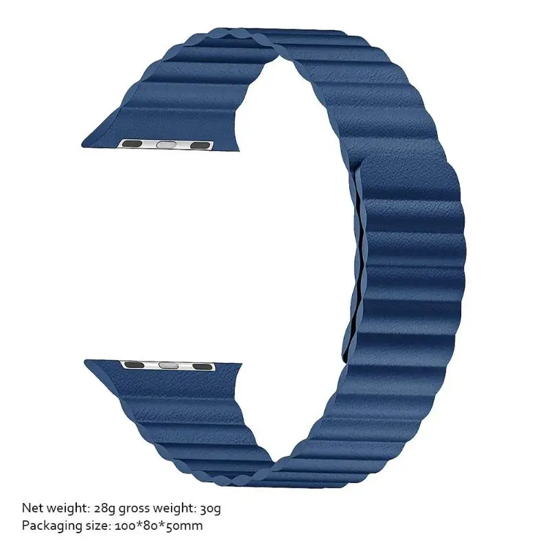 Браслет замена кожа часы на магнитном ремешке 42/44 мм Высококачественная Портативный безопасности простота удобные ремешки