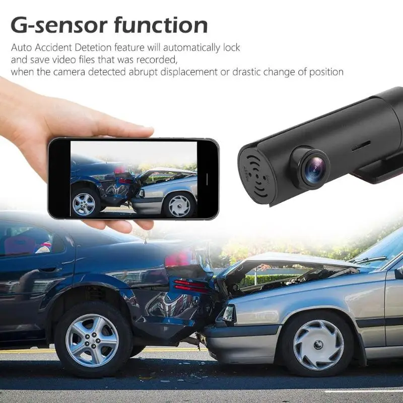 Full HD 1080P WiFi Автомобильная dvr камера с объективом 170 градусов WDR Dashcam видео dvr рекордер NT96672