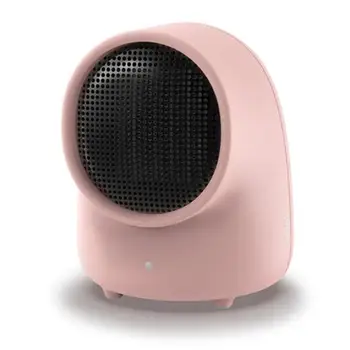 

Portable Office Mini Desktop Electric Fan Heater Built-in Smart Cymbal Control Temperature Personal Handy Warmer Machine