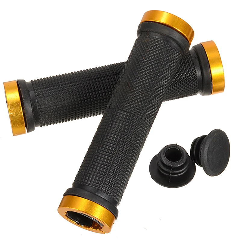 1Pair High Quality Mountain Bike Cycle Bicycle Handlebar Cover Grips Lock-on Fixed Gear Rubber Handlebar Grips