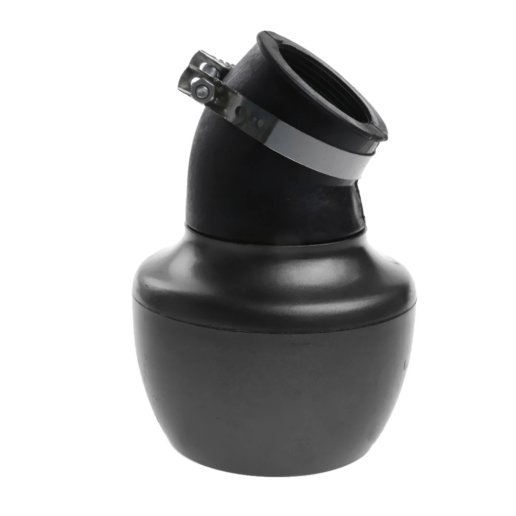 63mm Black Apple Shape Car Inlet Cold Air Intake High Flow Filter Cleaner