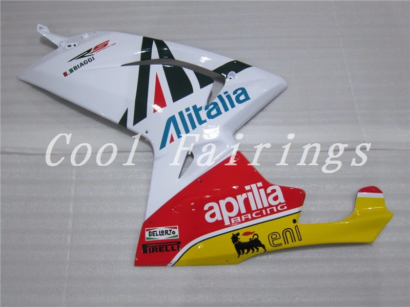 Топ мотоциклетный вставной обтекатель комплект подходит для Aprilia RS125 06 07 08 09 10 11 RS4 РСВ 125 2006 2009 2011 Обтекатели на заказ номер 3