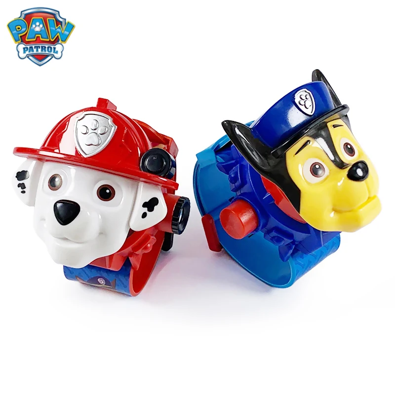 Paw Patrol Toys Set Patrulla Canina 24 стиля проекционные часы Psi аниме фигурки детский подарок на