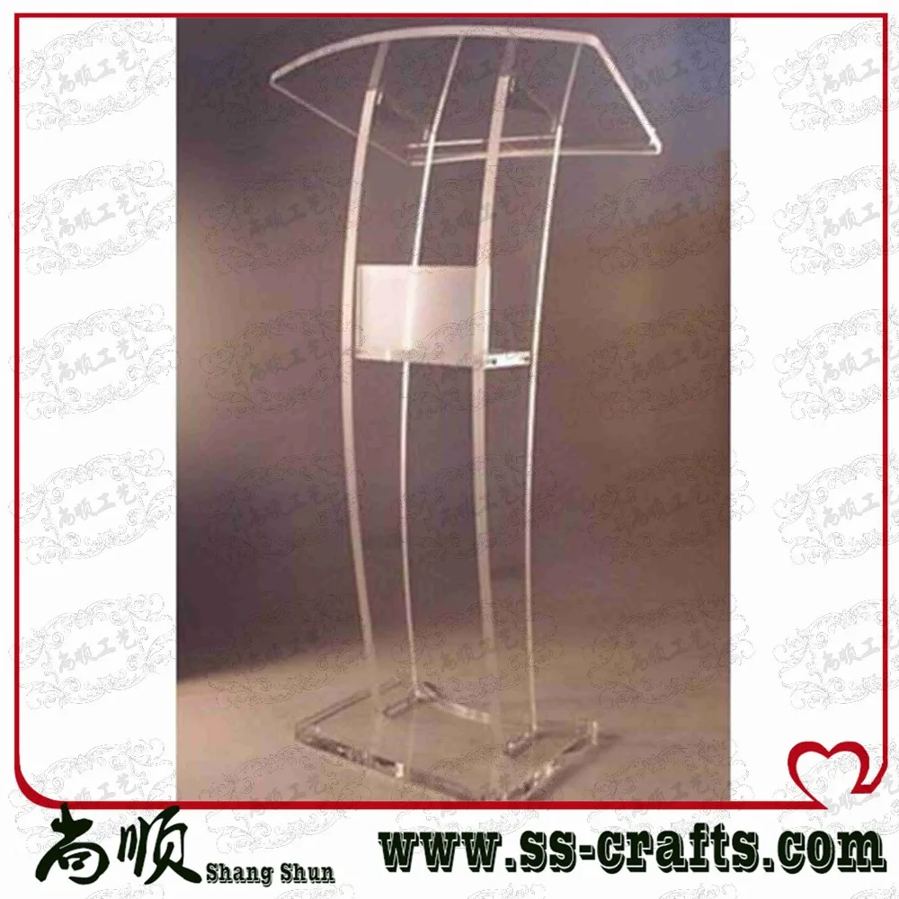 

Free shipping Clear Lucite Platform Clear Lucite Podium by DHL or UPS