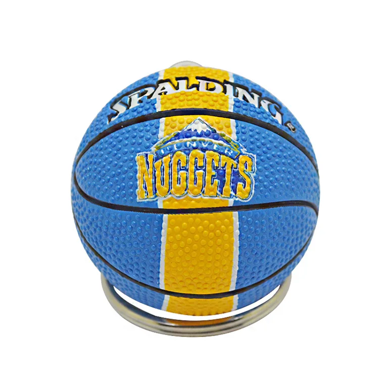 В настоящее время доступны NBA(игра в мяч) Принадлежности для фанатов подарок сувениры воины ракета Lakers брелок баскетбол кулон оптом на