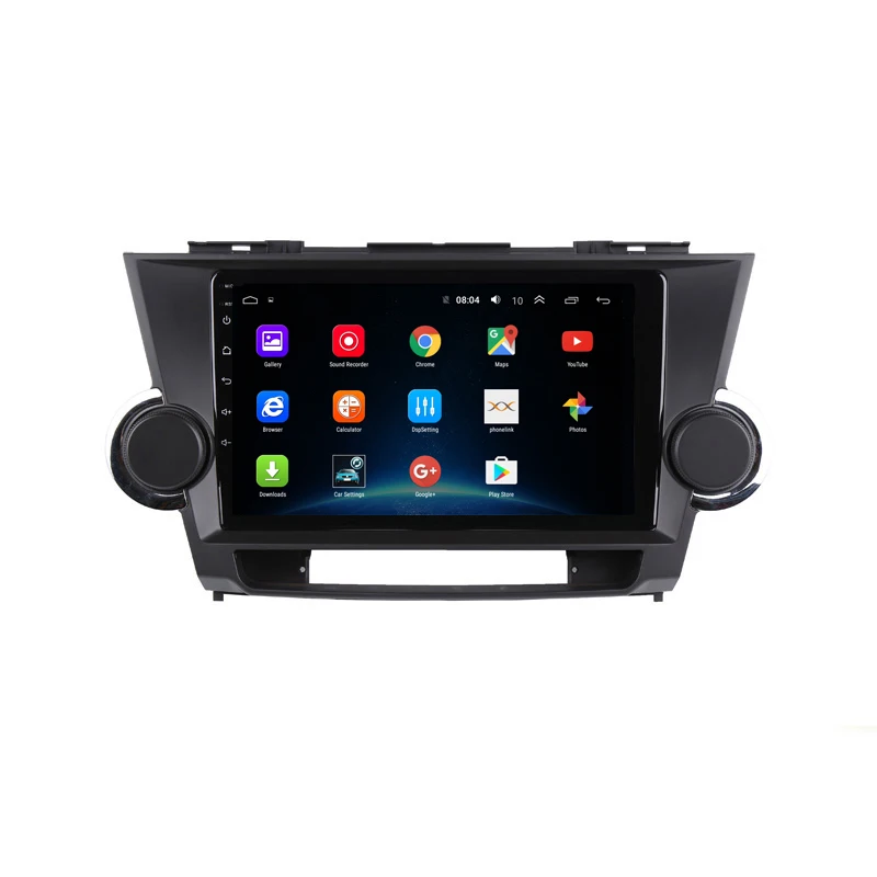 Top 10.1" 2G RAM 32G ROM Android Car DVD Video Player GPS For Toyota Highlander 2009 2010 2011 2012 2013 audio car radio stereo 19