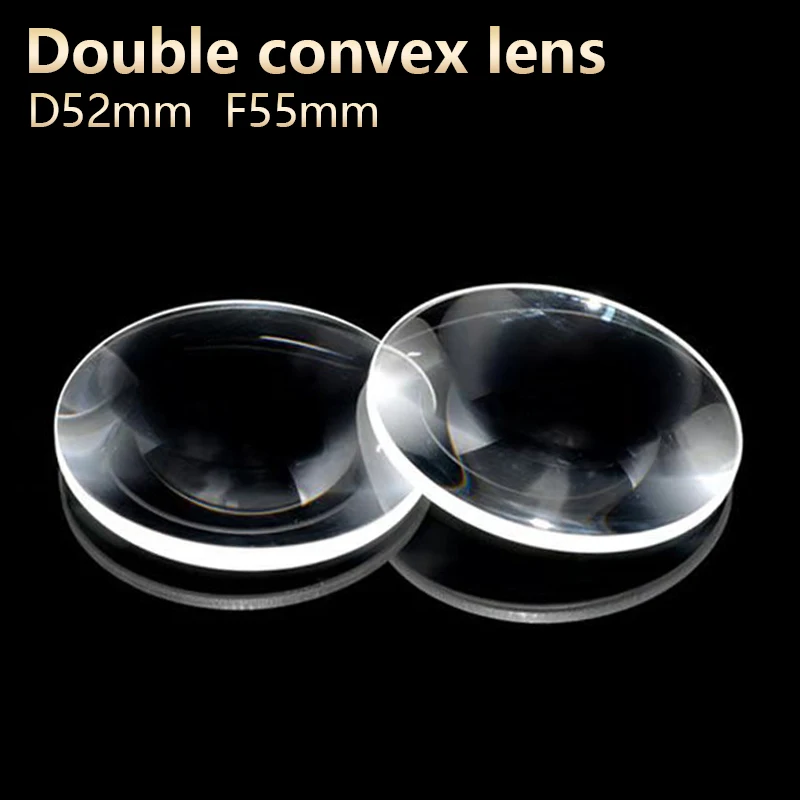 Double convex lenses magnifier Physical optics lens eyepiece telescope