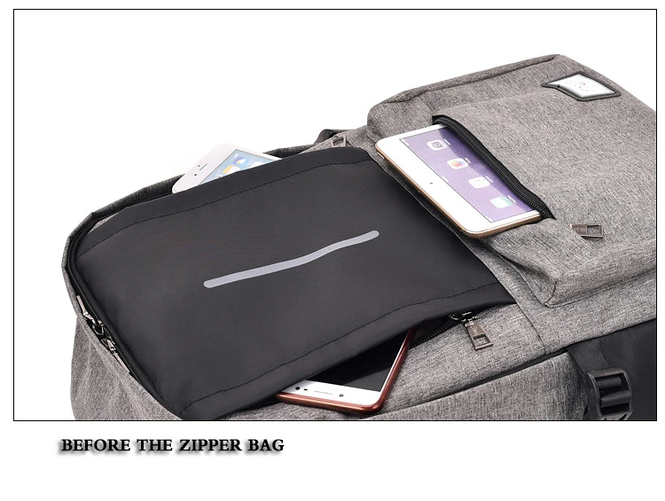 New USB Charging Backpack Men Women Multi-functional Travel Business 15.6 Inch Laptop Backpacks School Bags For Teenagers Unisex