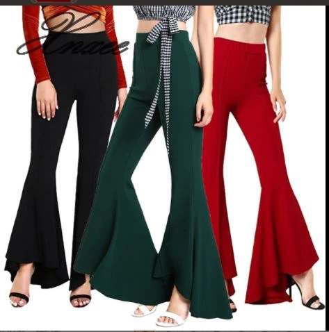 fashion flare trousers