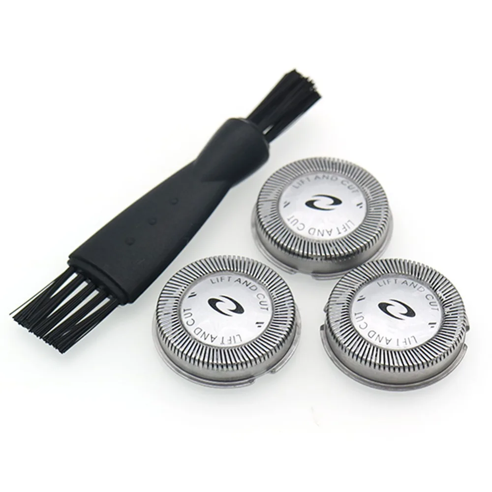 For Philips ​HQ917 HQ918 HQ919 HQ986 ​HQ988 HS190HQ130 HQ132 Norelco Electric Razor 3Pcs Replacement Shaver Head Blade Cutters