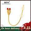 3 way urethral catheter double balloon latex foley catheter silicone coated sterilized male sex urinary catheter ► Photo 1/6