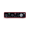 Новая улучшенная звуковая карта Focusrite Scarlett 2i2 (3-го поколения), профессиональный аудио интерфейс для записи, звуковая карта USB с усилитель микрофона ► Фото 2/6