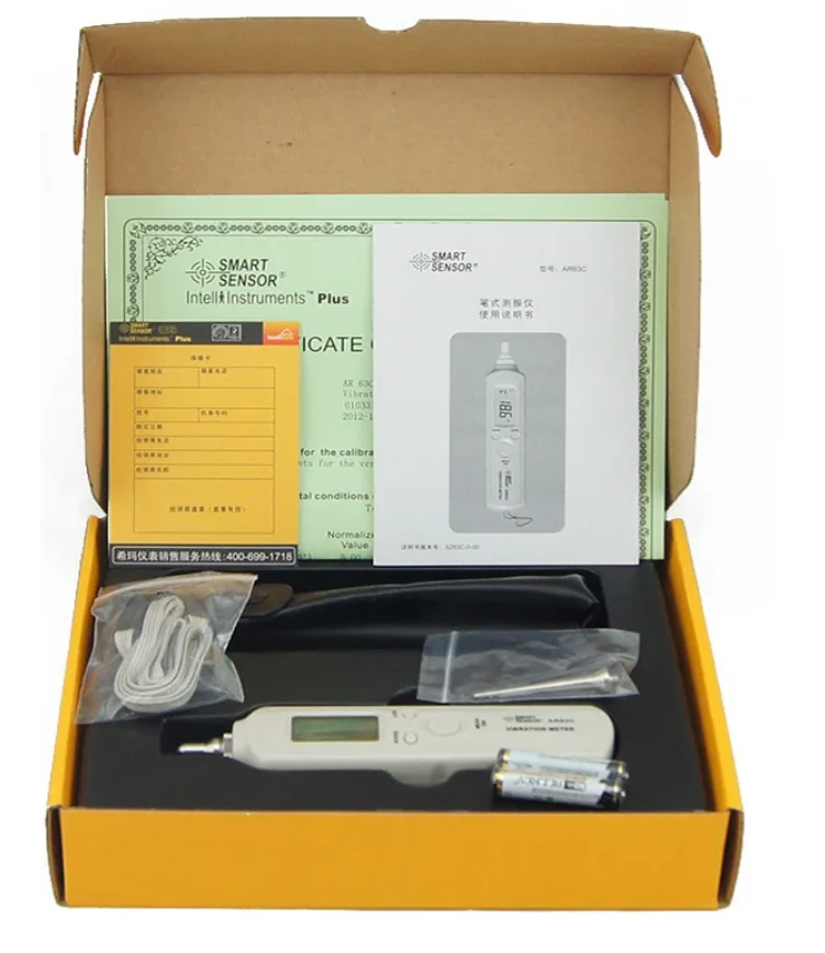 Измеритель вибрации AR63C в виде ручки тестер измерительный прибор|measuring gauge|measuring