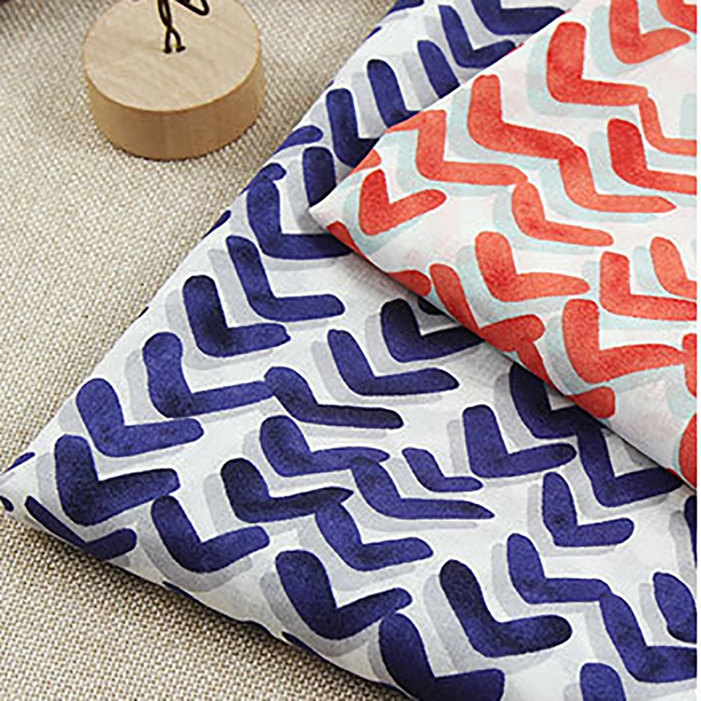 Lychee Life 50x145 см геометрическая абстракция печатная ткань красочные ткани Ручное шитье для поделок одежда поставки украшения