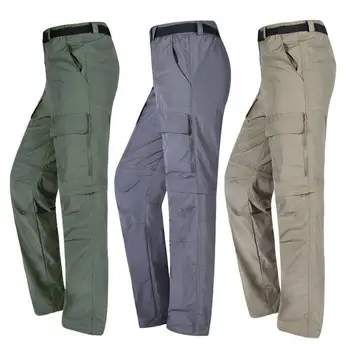 

Men's Shorts Outdoor Hiking Cargo Trousers Quick Dry Convertible Zip Off Pants