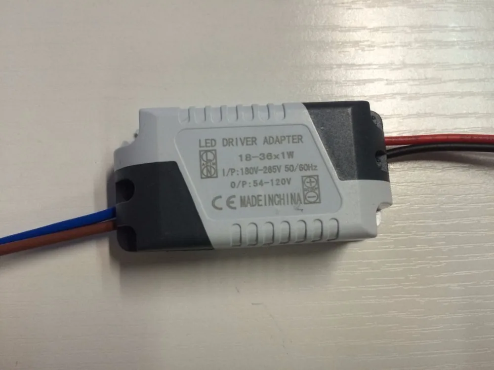 Isolation 18-36W DC50-120V LED Driver 18-36x1W 300mA Constant Current LED Bulb Lamp driver